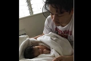 Alex Medina is now a father