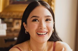 Heart Evangelista auctions hand-painted Filipiniana gown for benefit of typhoon victims