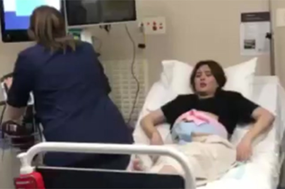 Sofia Andres Shares Videos Before Giving Birth To Zoe Abs Cbn News 