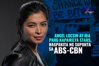 Angel Locsin at iba pang Kapamilya stars, nagpakita ng suporta sa ABS-CBN