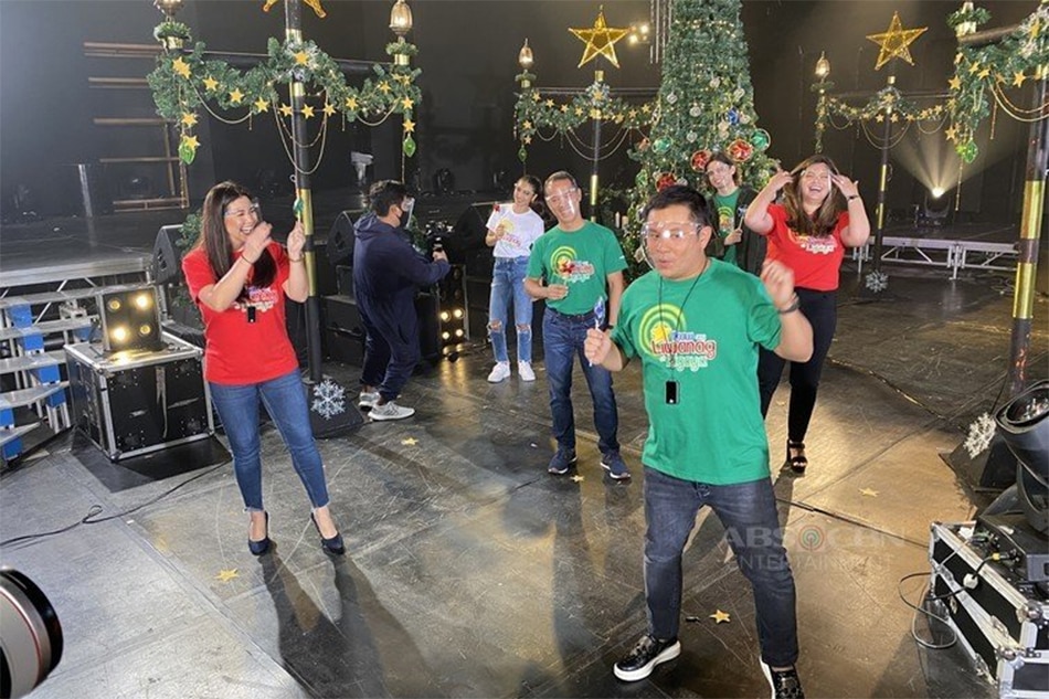 SNEAK PEEK: Kapamilya stars at the 2020 Christmas station ID shoot 11