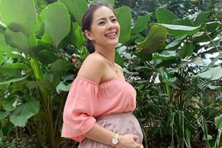 Loren Burgos is 4 months pregnant
