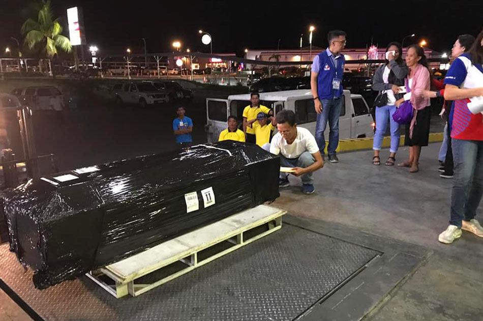 Remains of Pinay killed in Singapore car accident back in PH 1