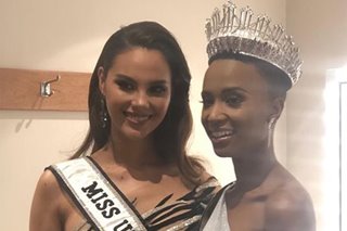 Catriona Gray gets birthday message from new Miss Universe