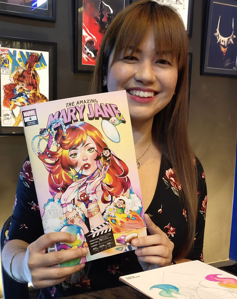 Marvel&#39;s latest issue of The Amazing Mary Jane features cover art of Pinay artist 1