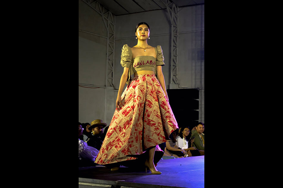UP student designer weaves activism into fashion show 6