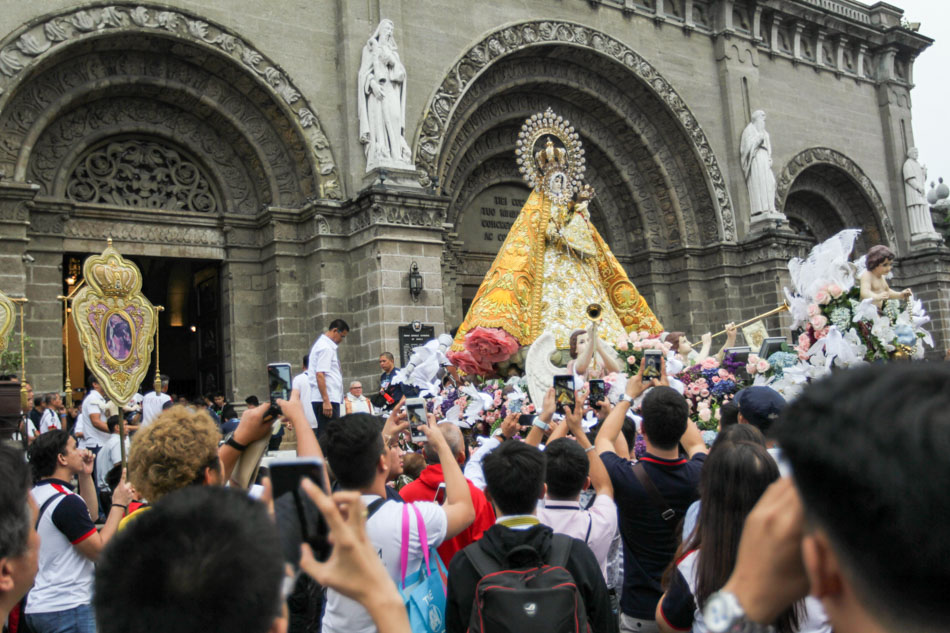 LOOK: Manila Cathedral welcomes back Our Lady of La Naval 18