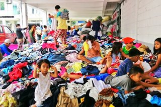 Citing oversupply, one Batangas town wants public to stop donating clothes
