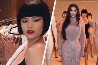 LOOK: Mariel de Leon in fashion show for Kim Kardashian’s Skims label