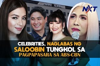 Celebrities, naglabas ng saloobin tungkol sa pagpapasara sa ABS-CBN