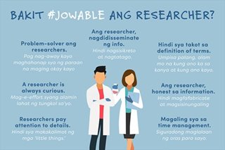 LOOK: DOST health research arm's amusing post about #jowable researchers
