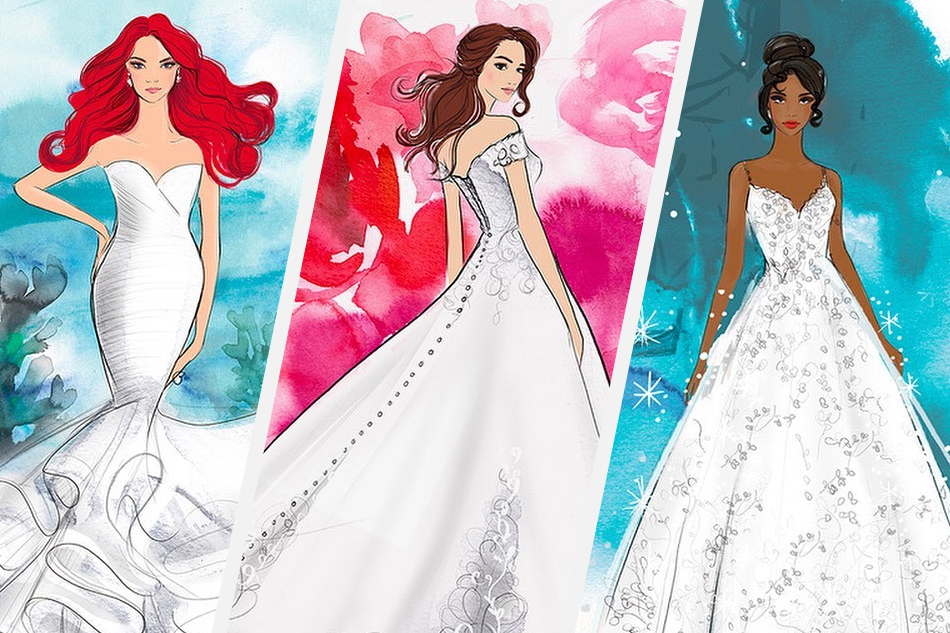 Look Disney Introduces Princess Inspired Wedding Gowns Abs Cbn News
