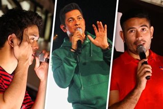 IN PHOTOS: Wearing ABS-CBN colors, stars join prayer rally for network’s franchise renewal