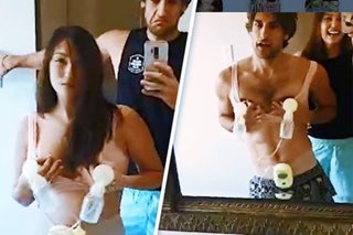 WATCH: Solenn, husband Nico go viral with hilarious breast-pump video