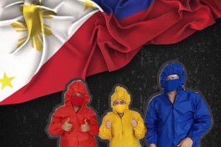 Designer gumawa ng protective suits hango sa mga kulay ng PH flag