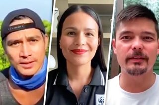 WATCH: Pinoy celebrities lend voices to encourage 'climate actions' for Earth Day 2020