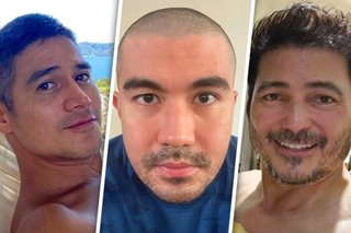 Shaving heads, growing beards: Leading men surprise with lockdown looks