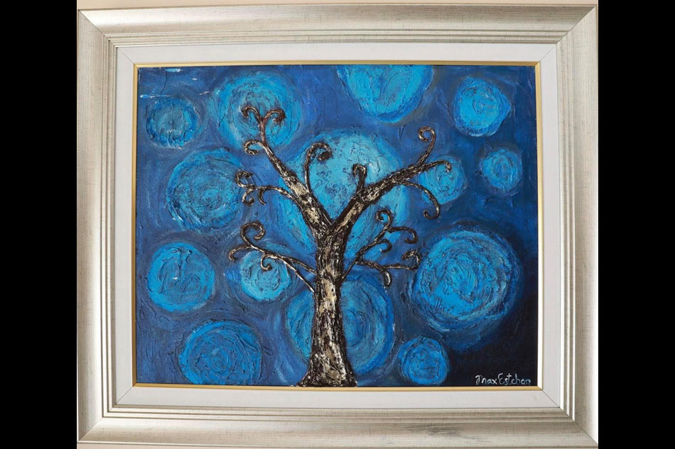 UAAP: Humanitarian fencer Maxine Esteban auctions paintings for COVID relief aid 4