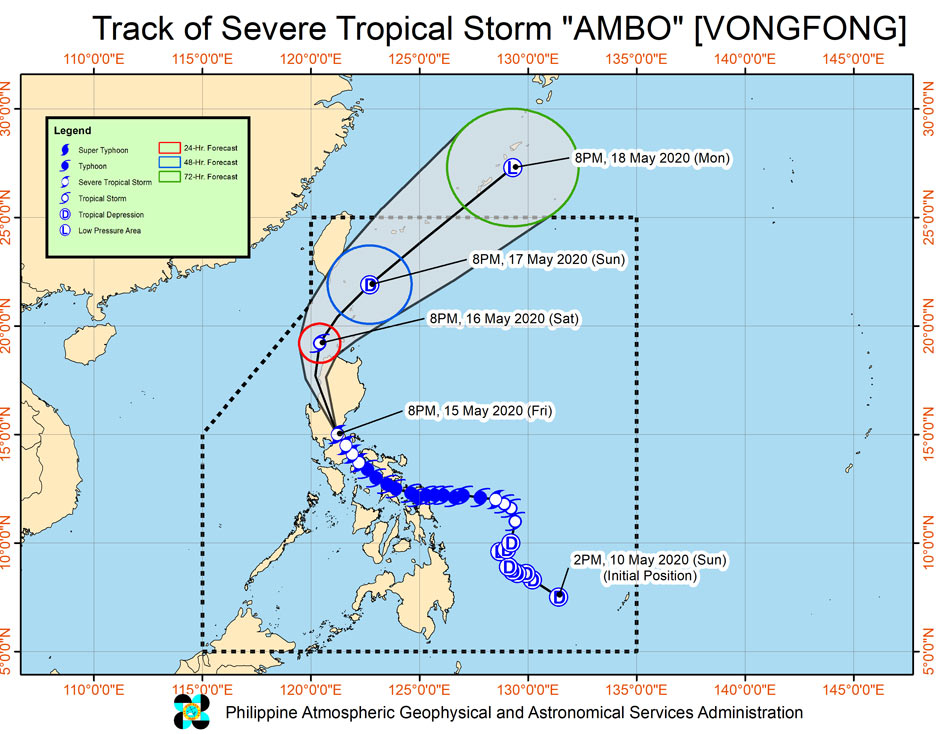 Ambo weakens further, as storm moves to Bulacan, Nueva Ecija 2