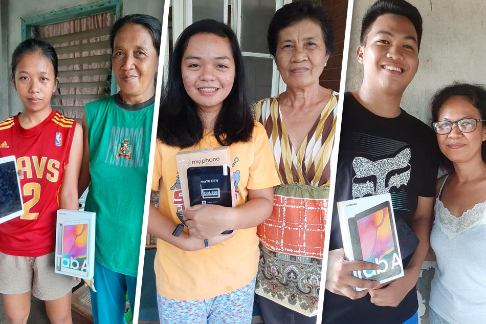 Ilang guro namigay ng tablet, pocket wifi sa mga estudyante sa Ilocos Norte 1