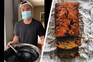 Marvin Agustin started baking during the lockdown and is now earning from it