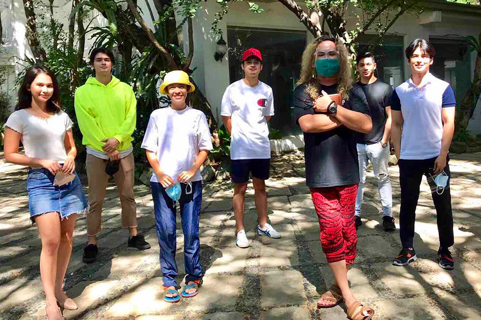 Look Jerome Ponce Teejay Marquez Start Lock In Shooting Of Bl Series In Antipolo Abs Cbn News