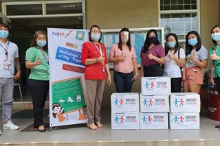 High school classmates reunite to gather paper supply for Laguna schools