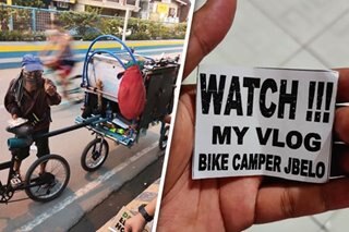 VIRAL: Biker sumasabak sa vlogging para makapamigay ng laruan sa mga street children