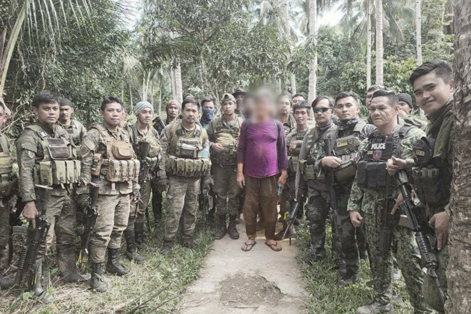 Military rescues Fil-Am abducted by local terrorists in Zamboanga del Norte 2