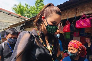 LOOK: Miss Universe Catriona Gray in Zamboanga to promote MSMEs