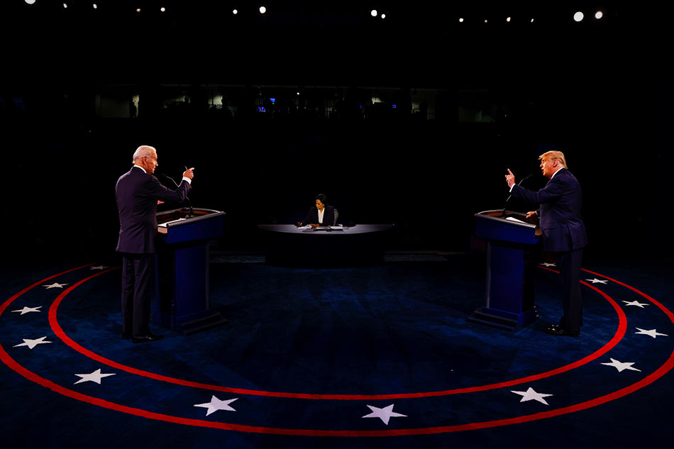 Trump, Biden battle for swing states after final debate 1
