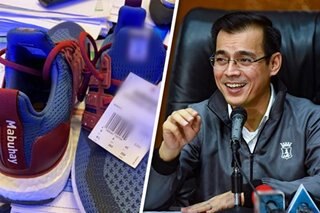 LOOK: Mayor Isko shows ‘Manila’ collab with top sneakers brand
