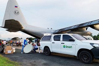 PLDT, Globe restore mobile services in parts of Catanduanes, other areas in Bicol