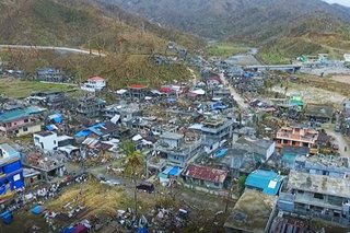 WATCH: Drone video of Rolly's wrath in San Miguel, Catanduanes