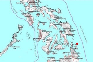 Magnitude 5.3 quake jolts Surigao del Norte