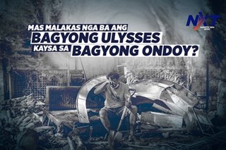 Mas malakas nga ba ang Bagyong Ulysses sa Bagyong Ondoy?