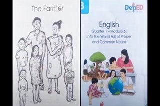 'Zero tolerance': DepEd to issue disclaimer on 'poor' depiction of farmer in module