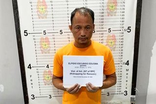 Umano'y miyembro ng kidnap-for-ransom group sa Ilocos Region, timbog