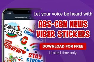 Let your voice be heard with the ABS-CBN News Viber stickers