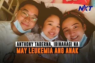 Anthony Taberna, ibinahagi na may leukemia ang anak