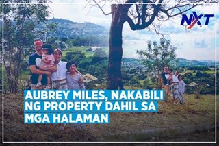 Aubrey Miles, nakabili ng property dahil sa mga halaman