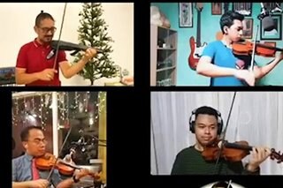 Violinist na frontliner sa UK, iba pang musikero may cover ng ‘Ikaw ang Liwanag at Ligaya’