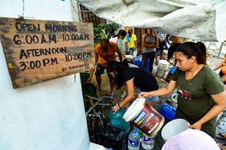 ALAMIN: Mga lugar sa Marikina, Taguig, Rodriguez na may water interruption