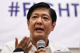 Bongbong Marcos considering running anew in 2022 elections