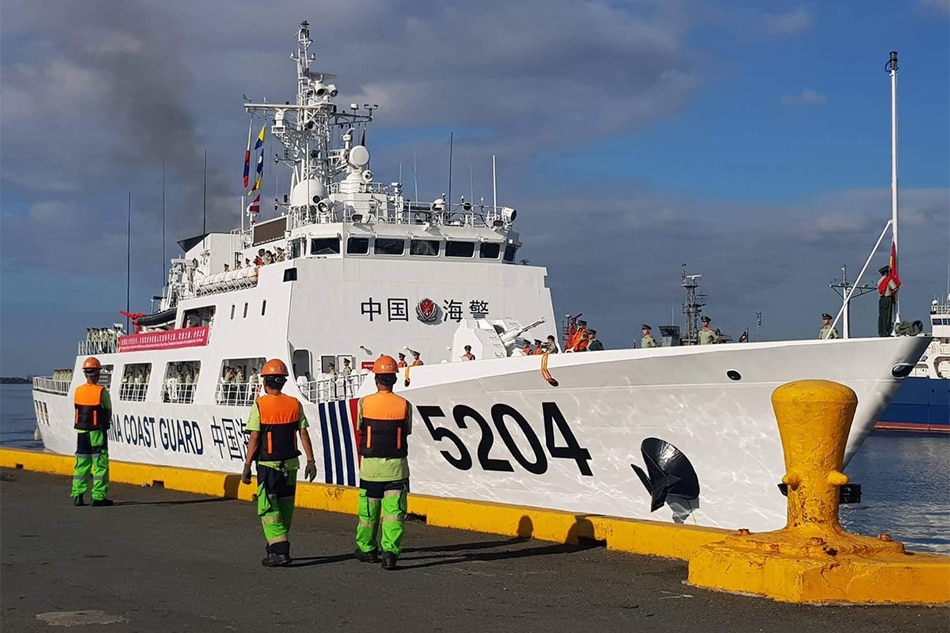 Chinese Coast Guard Vessel Docks In Manila For Goodwill Visit | ABS-CBN ...