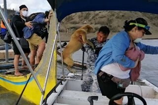 3 PETA volunteers rescued on volcano island