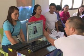 Voter's registration suspendido sa Batangas