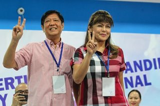 Imee Marcos says Bongbong on 'wait and see' mode amid 'stampede' of bets in 2022 polls