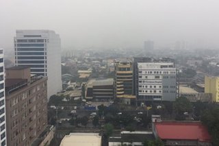 Fog or haze in Metro Manila? Not connected to Taal Volcano but bad for health, says meteorologist