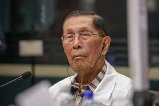 Enrile strong, out of danger amid COVID battle: Jinggoy